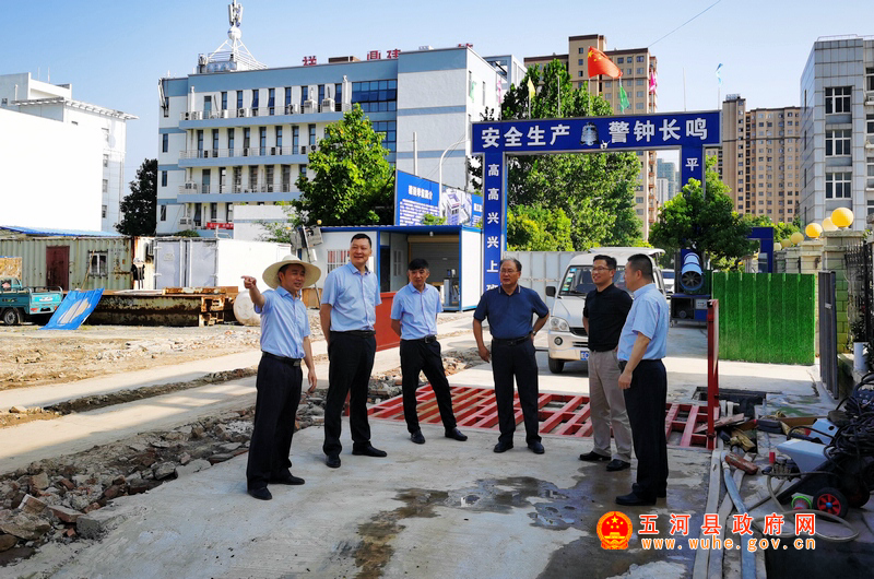 桑力刚调研五河永泰村镇银行金融大厦建设情况