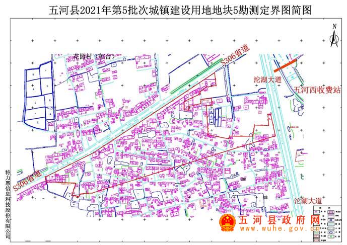 五河县小区分布图图片