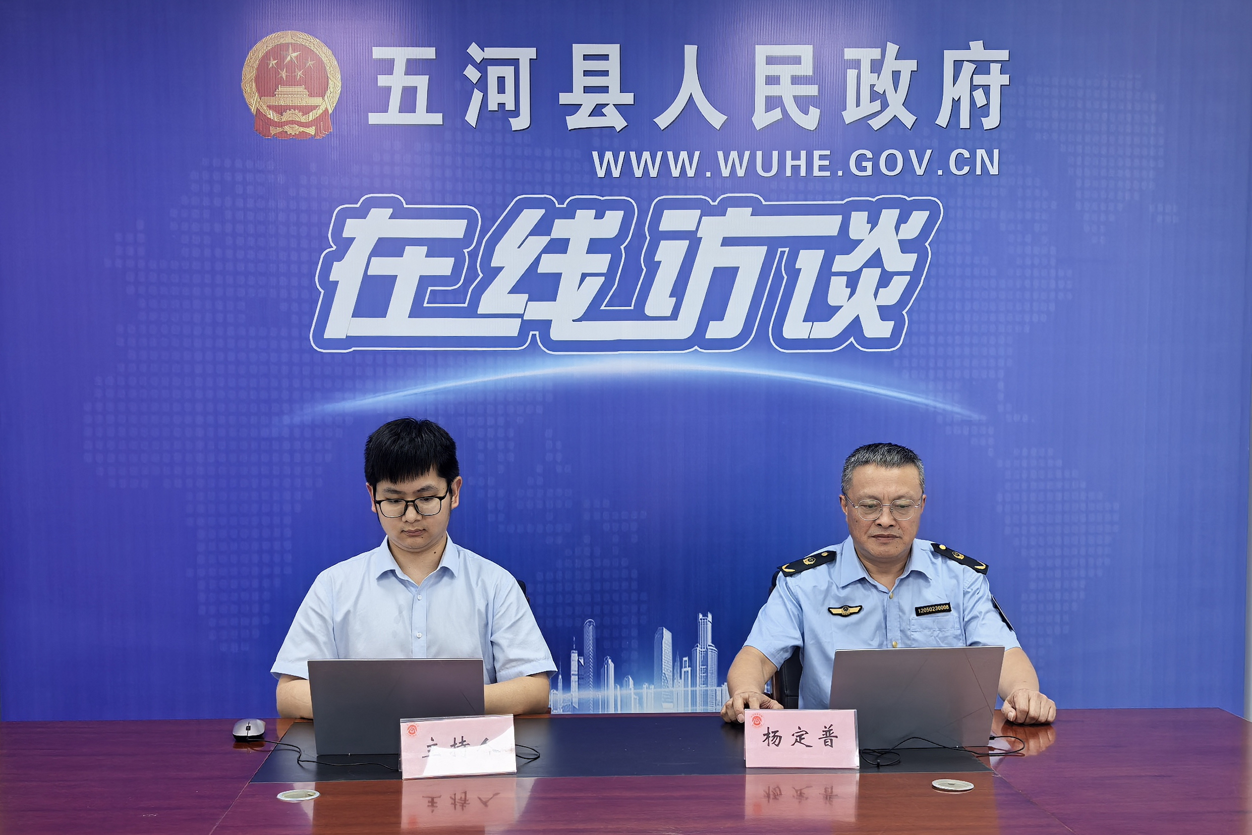 在线访谈